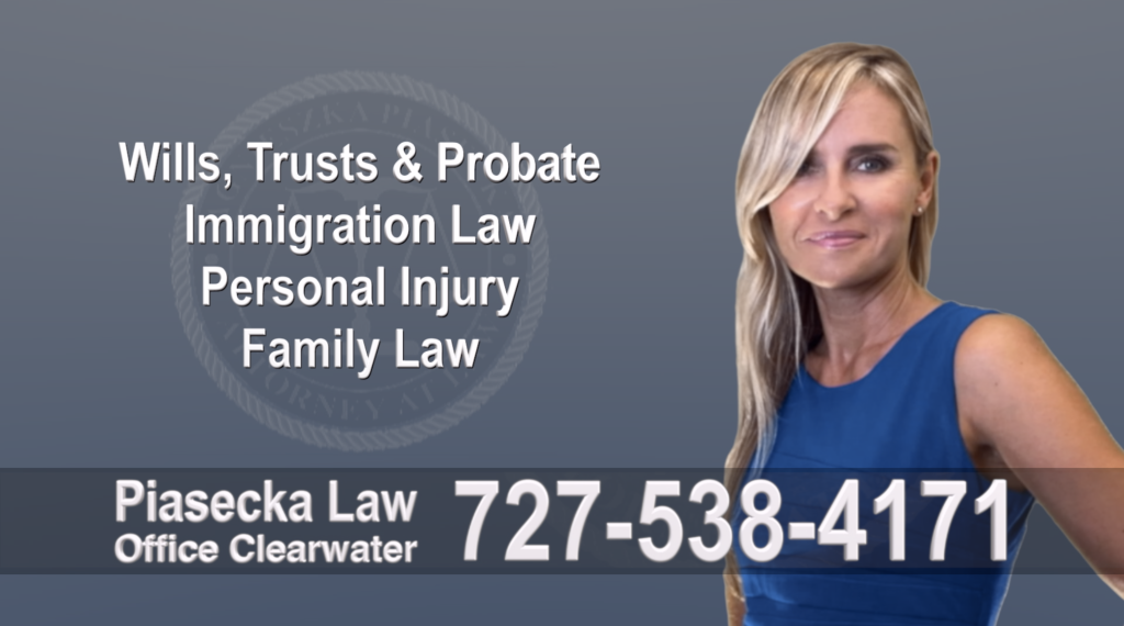 Polish Lawyer Clearwater, Tampa, Polish, Lawyer, Attorney, Florida, Wills, Trusts, Probate, Immigration, Personal Injury, Family Law, Agnieszka, Piasecka, Aga 1